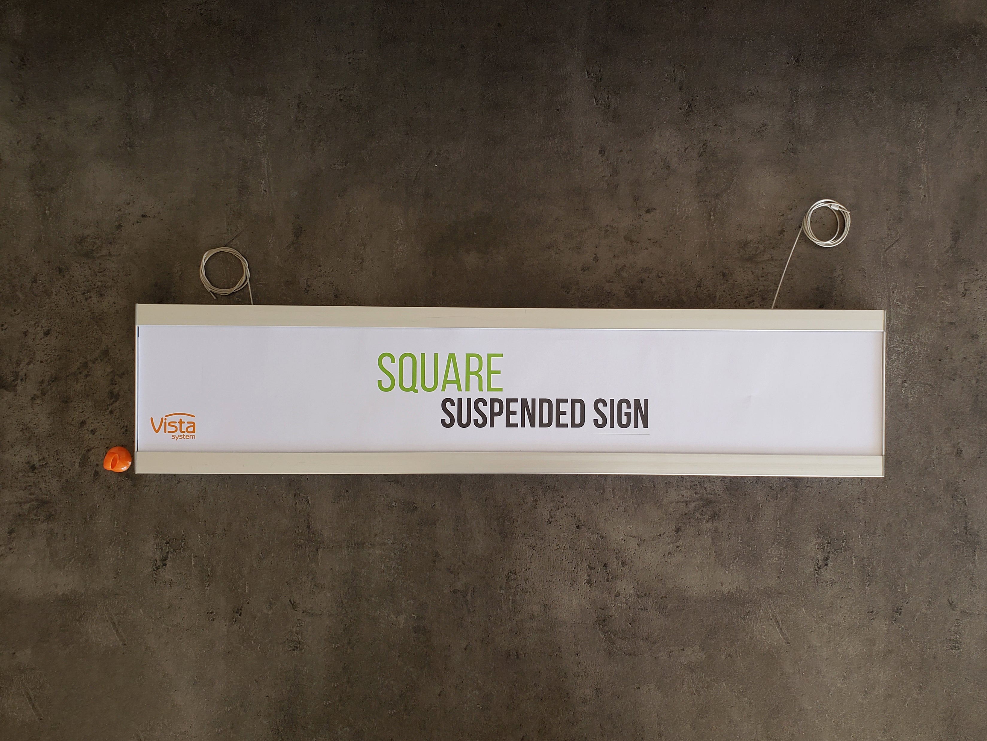 Hängeschild, Square Stil